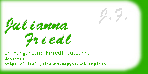 julianna friedl business card